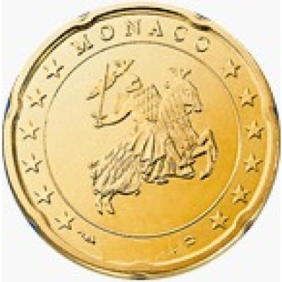 Monaco 20 Cent 2003 bfr.