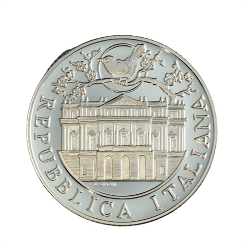 Italien-5u10Euro-2004-AGPP-Puccini-Etui