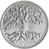 Niue-2 Dollar-2023-AGstgl-Tree of Life-Lebensbaum-RS