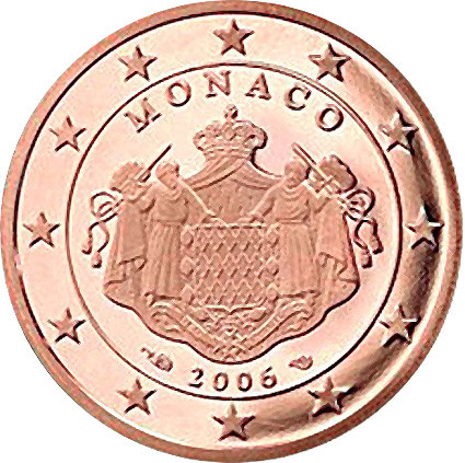 Monaco 2 Cent 2006  PP