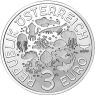 Österreich-3Euro-2025-Nacktkiemerschnecke-VS