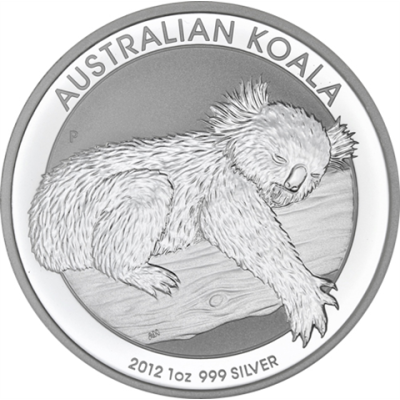 Australien-1Dollar-2012-Silbermünze-1Oz-Koala-RS