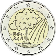 Malta 2 Euro 2019 Natur und Umwelt Mzz Füllhorn