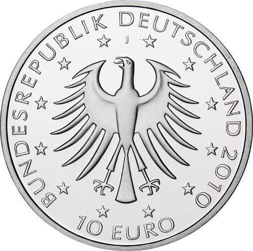 Deutschland 10 Euro 2010 PP 200. Geburtstag Robert Schuman