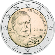 Deutschland-2Euro-2018-Helmut-Schmidt-Münzzeichen-D-RS