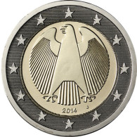 Deutschland 1 Euro- 2014  Kursmünze Adler 