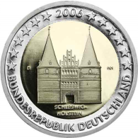 BRD-2-Euro-2006-PP-Holstentor-mit-Schatten-1