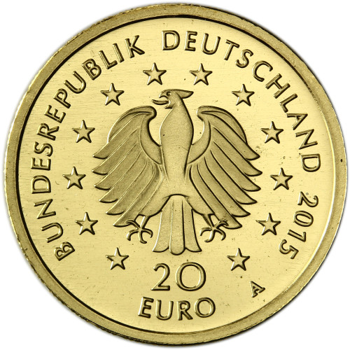Deutschland 20 Euro Gold 2015 Linde - Münzzeichen A