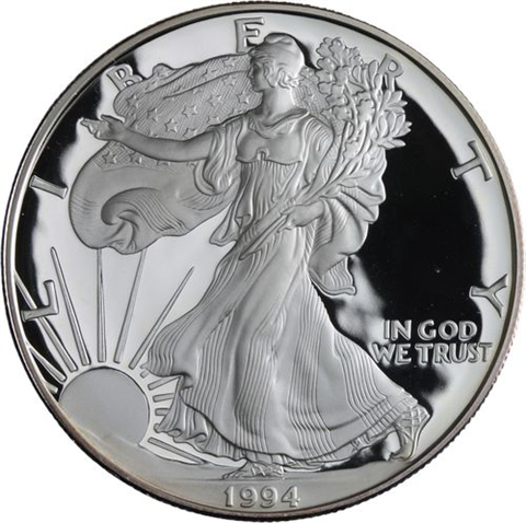 USA-1 Dollar-1994-AGpp-Silver Eagle-RS