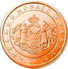 Monaco 5 Cent 2005 Polierte Platte