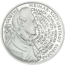 Deutschland 10 DM Silber 1999 Stgl. Johann Wolfgang von Goethe und Weimar I
