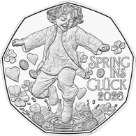 Österreich-5Euro-2026-Silber-Neujahrsmünze-SpringinGlück-RS