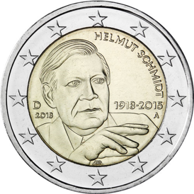 Deutschland-2Euro-2018-Helmut-Schmidt-Münzzeichen-A-RS