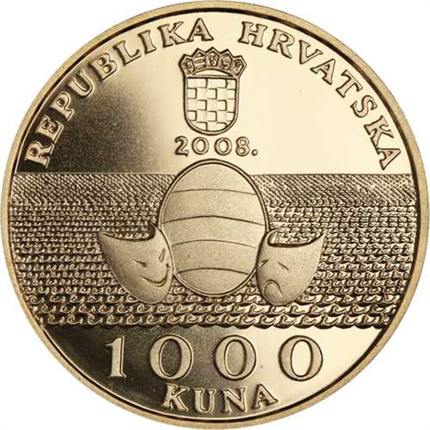 Kroatien-1000Kuna-2008-AUpp-Drzic-RS