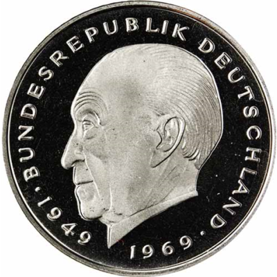 BRD-2DM-1969-1987-PP-Konrad Adenauer-VS