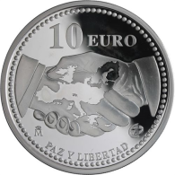 Spanien-10 Euro-2005-AGpp-Libertad Frieden-RS