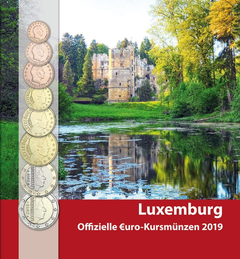 Luxemburg Euro Kursmünzen Cent Euro bestellen 2019 