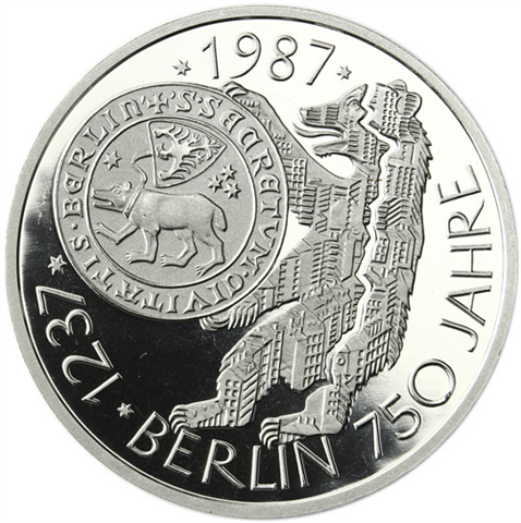 Deutschland-10DM-1987-PPAg-750-Jahre-Berlin-RS