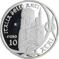 Italien-10 Euro-2014-AGpp-Atri Abruzzo-RS