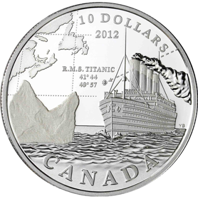 Kanada 10 Dollar 2012 PP R.M.S. Titanic-I