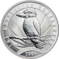Australien 1 Dollar 2009 Stgl. Kookaburra I