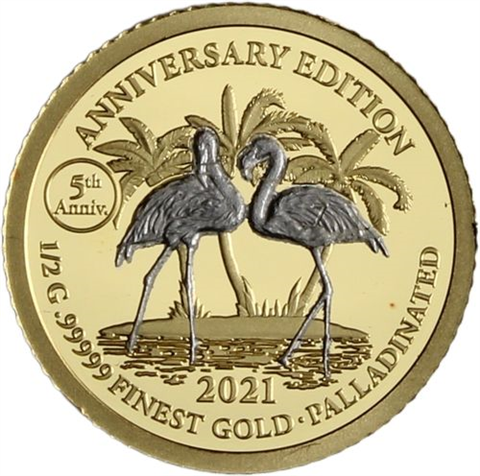 Gabun-7x1000 Francs-2021-AUpp-Rhod-Edition-Etui