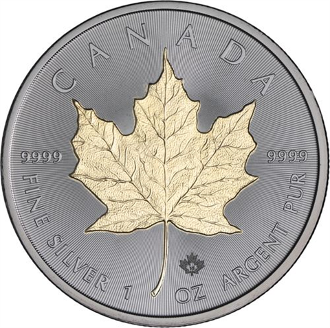 Kanada-5 Dollar-2015-AGstgl-Maple Leaf- Ruth-Black-Gold-RS