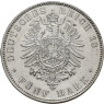 Königreich Sachsen J.122  5 Mark 1875 - 1889 König Albert 