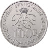 Sammlermuenzen Monaco 100 Frans 1999 Rainier III Regierungsjubiläum