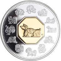 Kanada-15 Dollar-1999-AGpp-Hase-RS