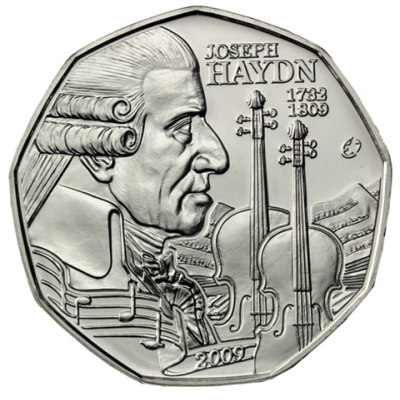 Österreich-5-Euro-2009-Joseph-Haydn-III