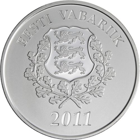Estland-10 Euro-2011-AGpp-Farbe-Eesti Tulevik-RS