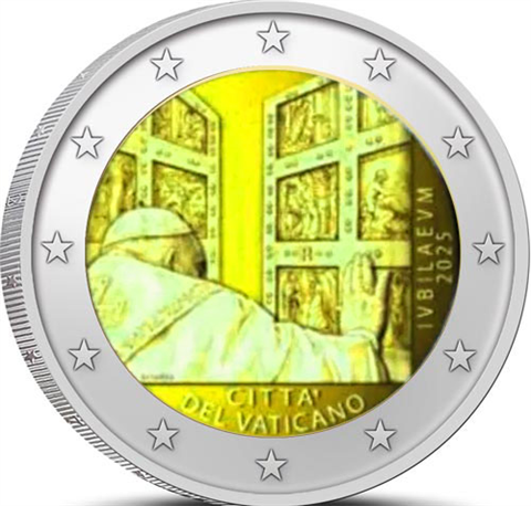 Vatikan-2Euro-2025-Jubiläum-RS
