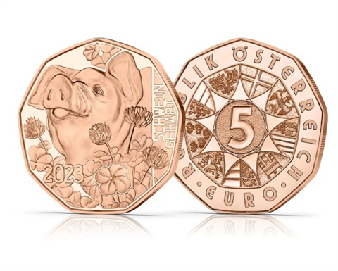 Österreich-5Euro-2023-CUbfr-NeujahrsmünzeSchweingehabt-RS-2D