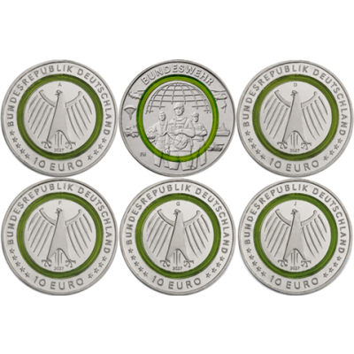 Deutschland-10-Euro-2027-Bundeswehr-Komplettsatz-RSVS