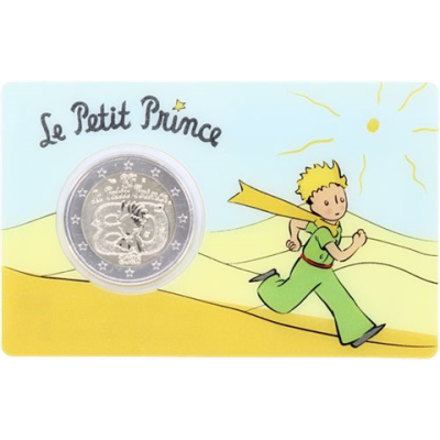 Frankreich-2 Euro-2026-Stgl-Kleiner Prinz-CC-Gelb Wüstenläufer-RS