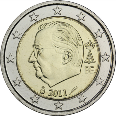 Belgien-2Euro-2011-Albert-RS