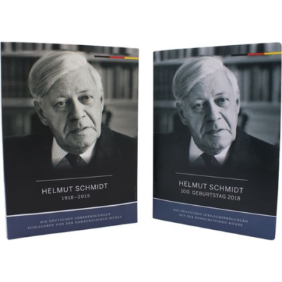 Deutschland-Set-Medaillen-HelmutSchmidt-2Alben