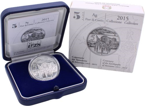 Italien-5 Euro-2015-AGstgl-Centenario-RS