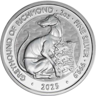 Großbritannien-5 Pfund-2025-AGstgl-Greyhound-RS