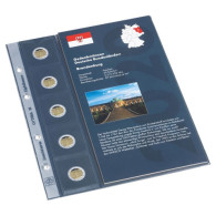 Zubehör 2 Euro Münzen Leuchtturm 361076 -  Nachtrag 2020 für Classic Album für 2 Euro-Gedenkmünzen 