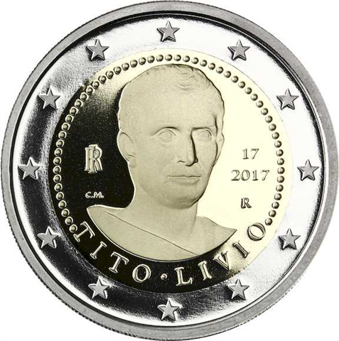 Italien 2 Euro 2017 PP Tito Livio