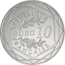 Frankreich-10 Euro-2016-AGstgl-Gallischer Hahn-VS