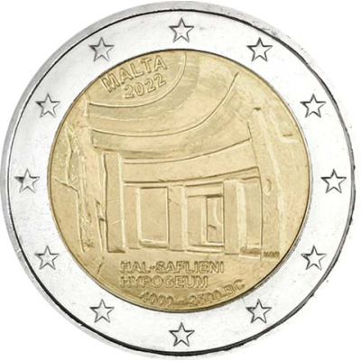 malta-2-euro-2022-hal-saflieni