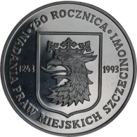Polen-200000 Zloty-1993-AGpp-750J Stadt Stettin-RS