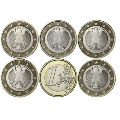 Kursmünzen Deutschland 1 Euro 2019 Münzzubehör bestellen 