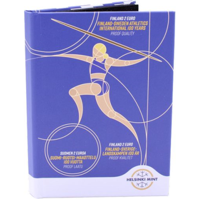 Finnland-2 Euro-2025-PP-Leichtathletik-blau-Etui