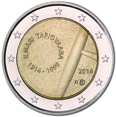 Finnland 2 Euro 2014 bfr. Ilmari Tapiovaara