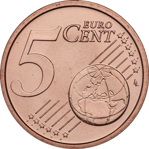 Deutschland 5 Cent 2019 Stgl. Mzz. A Berlin Kursmünzen sammeln 
