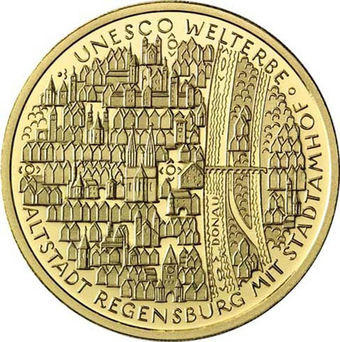 Deutschland-100-Euro-2016-Au-Altstadt-Regensburg-RS